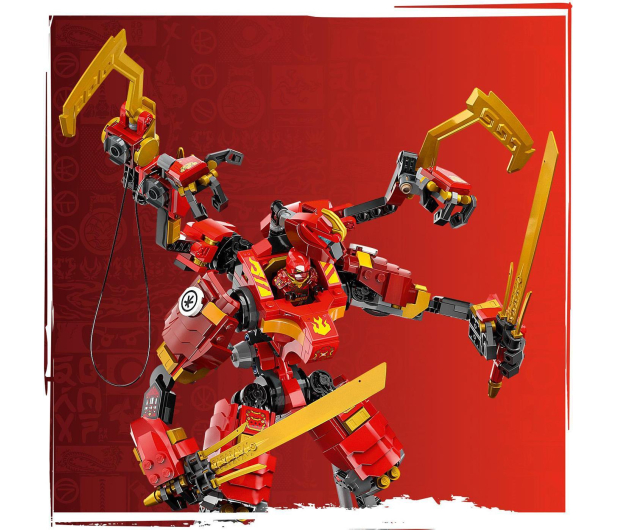 LEGO Ninjago 71812 Wspinaczkowy mech ninja Kaia - 1220598 - zdjęcie 5